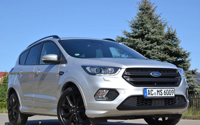 Ford Kuga cena 77900 przebieg: 218584, rok produkcji 2018 z Iława małe 742